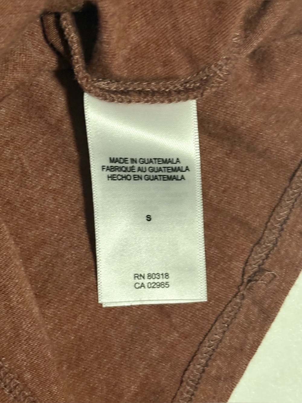 Lucky Brand Woodstock Brown Short Sleeve T-Shirt - Picture 6 of 6